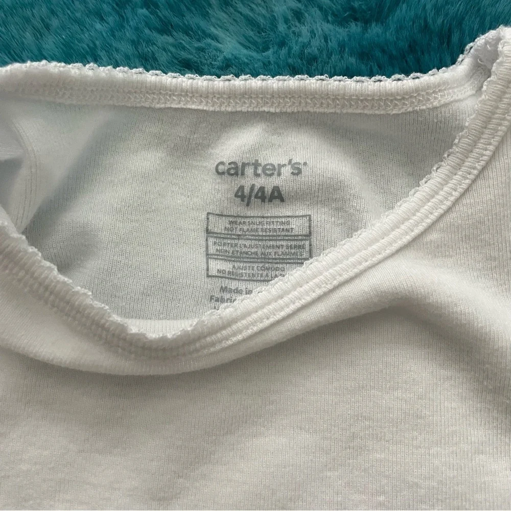 Carter’s Toddler Girl Short Sleeve Pajama Set Size 4T